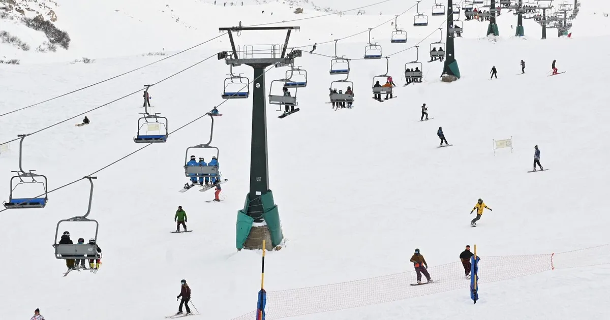 Nieve en Cerro Catedral