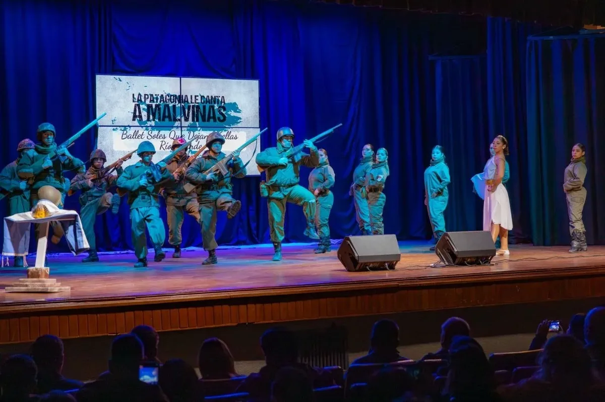 La Patagonia le canta a Malvinas: Río Grande reunió voces de toda la región en un homenaje histórico