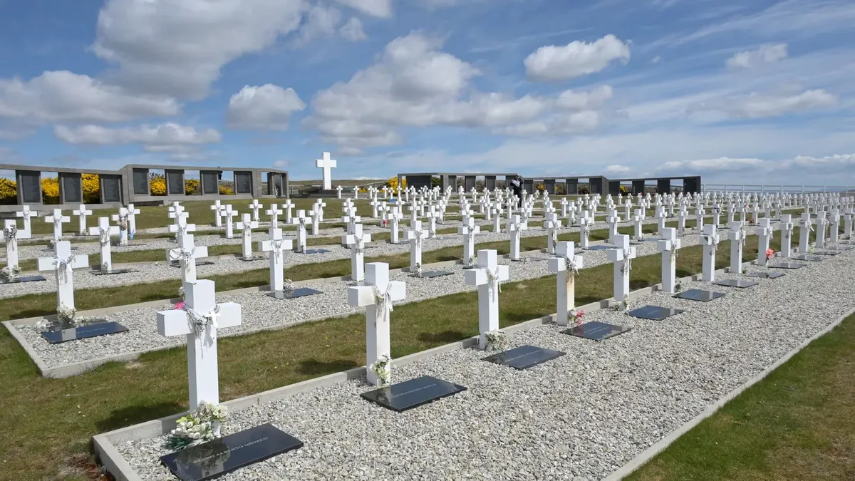 Cementerio argentino de Darwin, Islas Malvinas