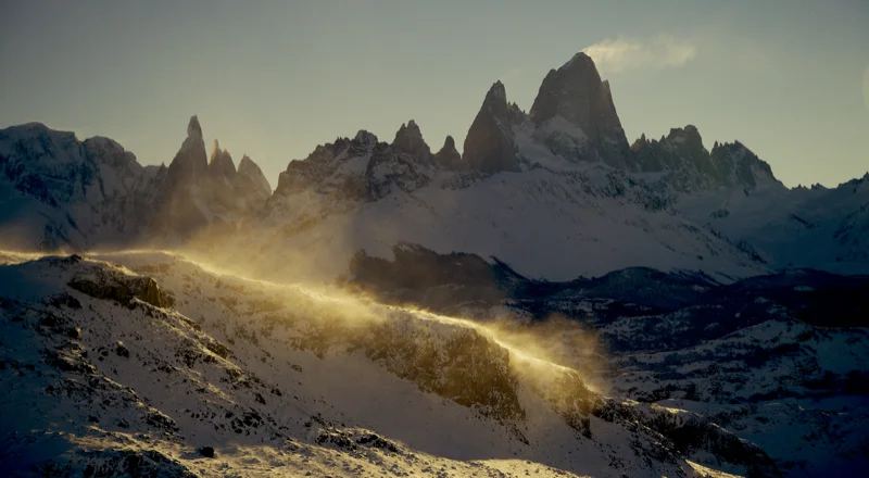 Monte Fitz Roy nevado, El Chaltén