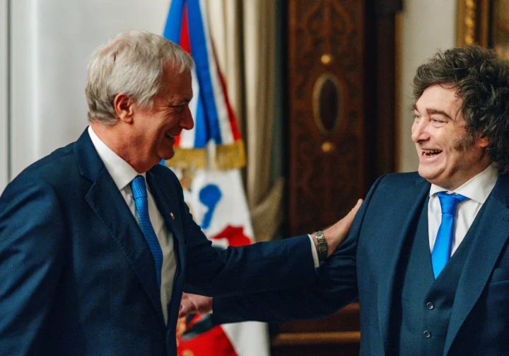 Kast respaldó la soberanía argentina sobre Malvinas en su primera visita oficial