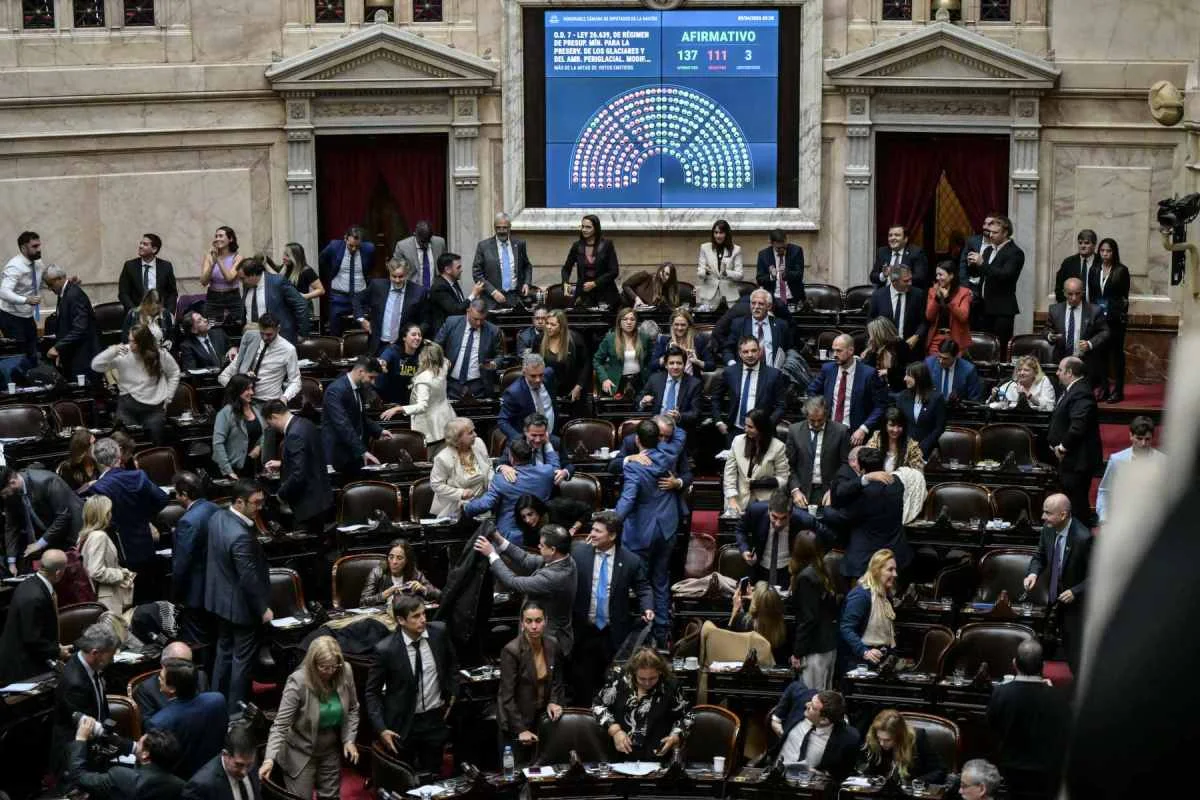 Diputados reformó la Ley de Glaciares y la Patagonia queda en el centro de la tormenta