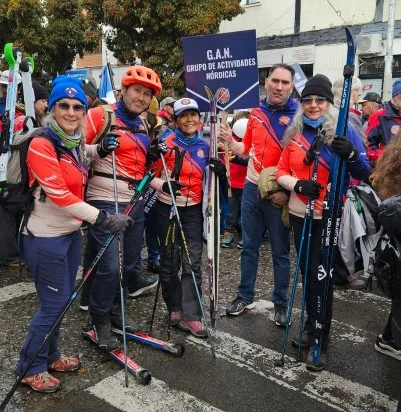 Rollerski en Bariloche: entrenamiento nórdico antes de que vuelva la nieve
