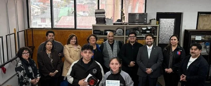 Magallanes lidera el hidrógeno verde: electrolizadores llegan a liceos de Punta Arenas