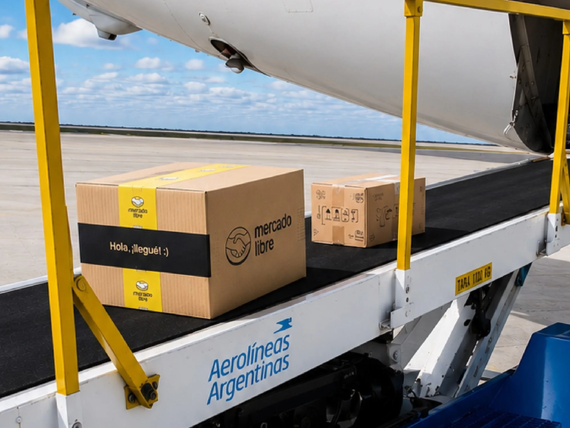 Mercado Libre y Aerolíneas unen fuerzas para acortar la Patagonia en 48 horas