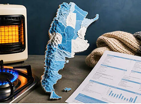 Argentina gas zonas frías factura
