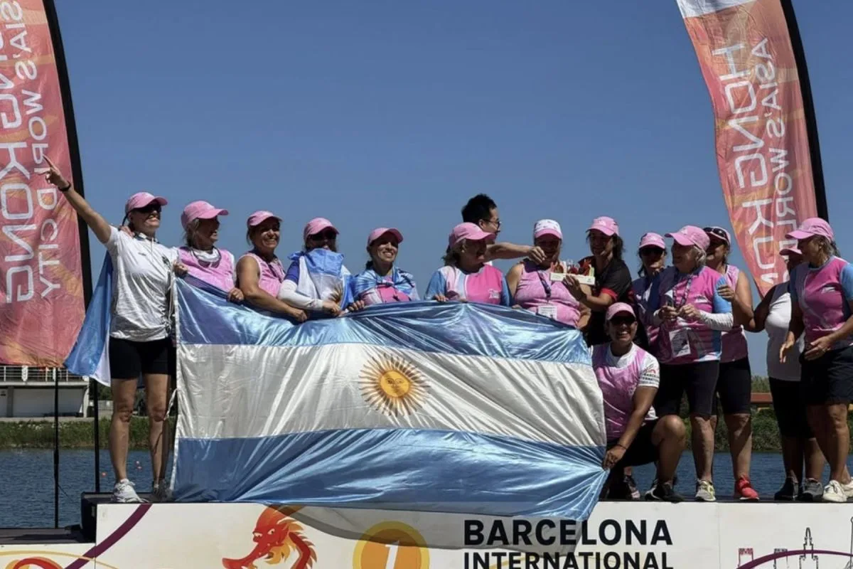 Rosa Fénix: el equipo inclusivo de Neuquén que cruzó el Atlántico