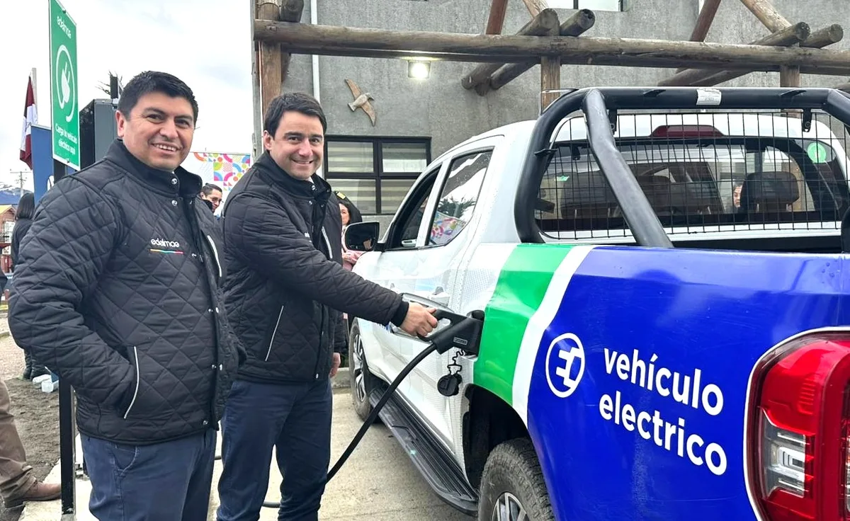 Puerto Williams tiene el primer electrocargador del fin del mundo