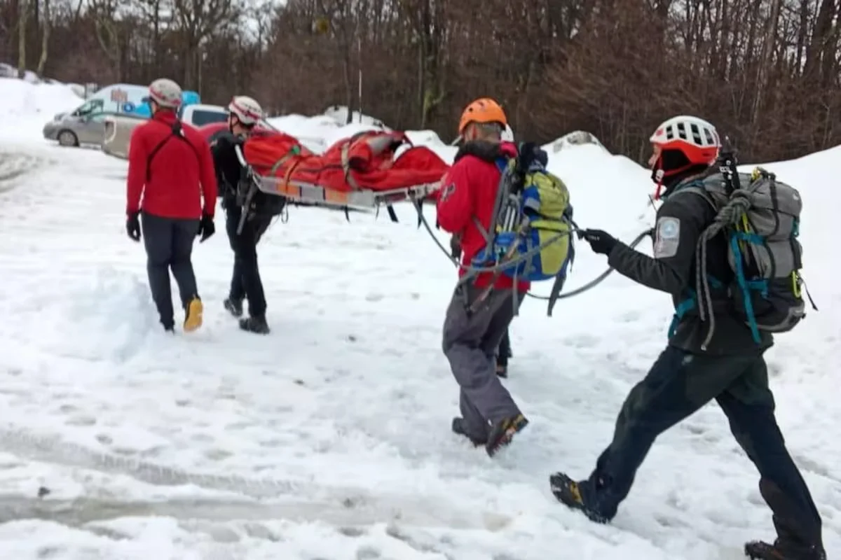 Tragedia en el glaciar Vinciguerra: mueren una turista y un guía en Tierra del Fuego