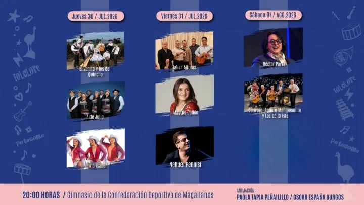 El Festival Folclórico de la Patagonia cruza la cordillera en su edición 45