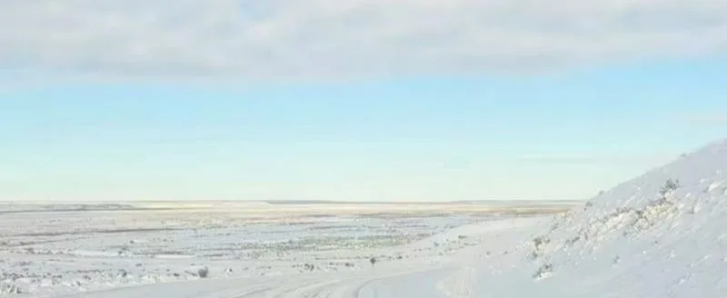 Frío extremo cierra la RN3 al transporte pesado: logística austral en alerta