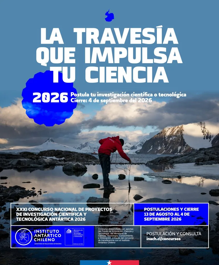 INACH abre su concurso antártico más ambicioso: busca nuevas generaciones científicas