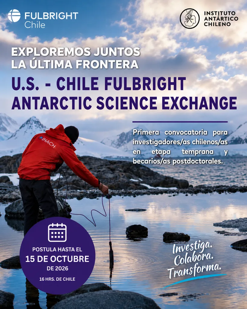 Fulbright e INACH abren intercambio científico antártico Chile-EE.UU.