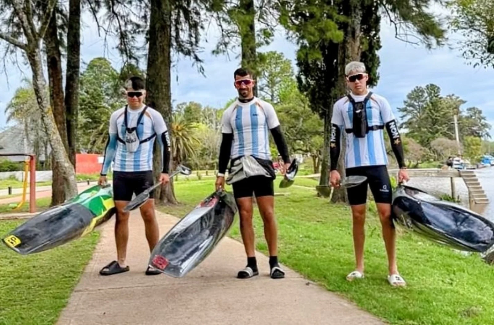 Franco Balboa y las promesas neuquinas afrontan el Mundial de Canotaje