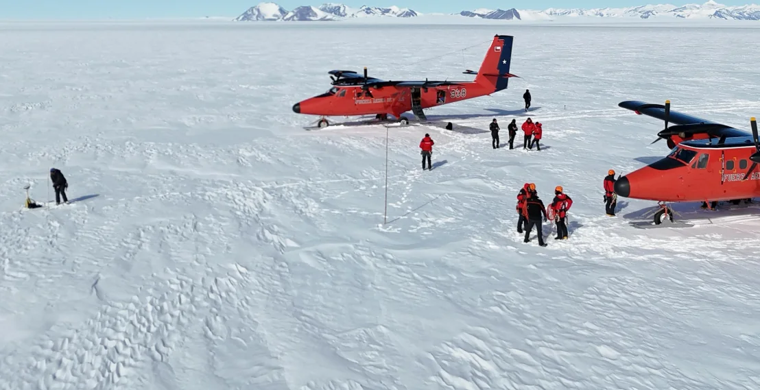 FACH prepara despliegue antártico en Glaciar Unión con los tres operadores estatales