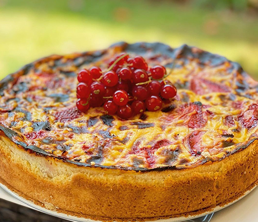 Kuchen sureño — pastel de frutas de tradición alemana en la Patagonia chilena