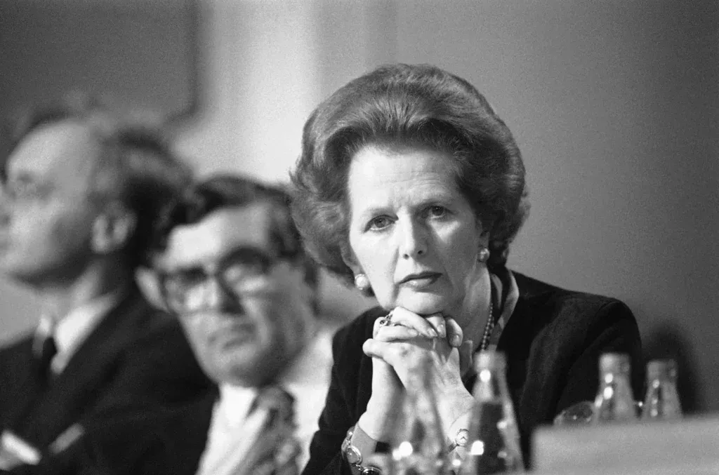 Margaret Thatcher, primera ministra británica durante la guerra de Malvinas