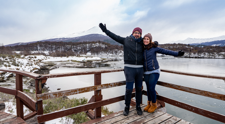 Parque Nacional Tierra del Fuego en invierno